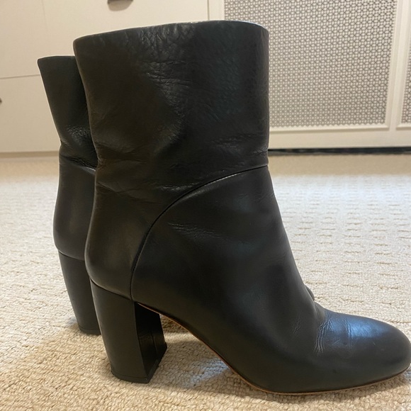Black leather COS ankle boots - size 37 (7) - Picture 2 of 15
